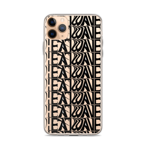 heatwave text iPhone Case